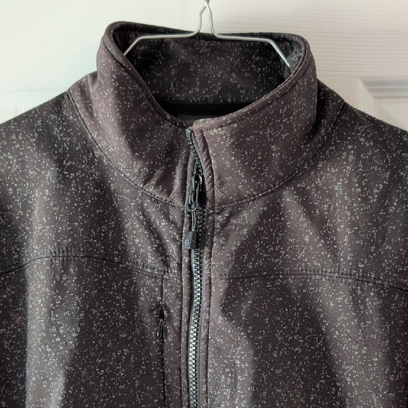 Speckled Black Reflective Utility Jacket - Picture 4 of 5